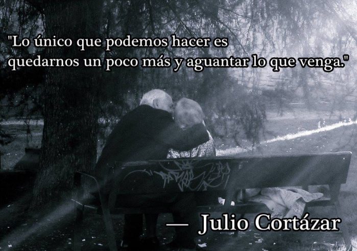 lo unico que podemos hacer e1508039586603 + 200 Frases de Julio Cortázar soledad