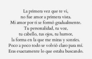 la primera vez que te vi - EmotionYou - Frases de Amor, Piropos, Historias,  Reflexiones