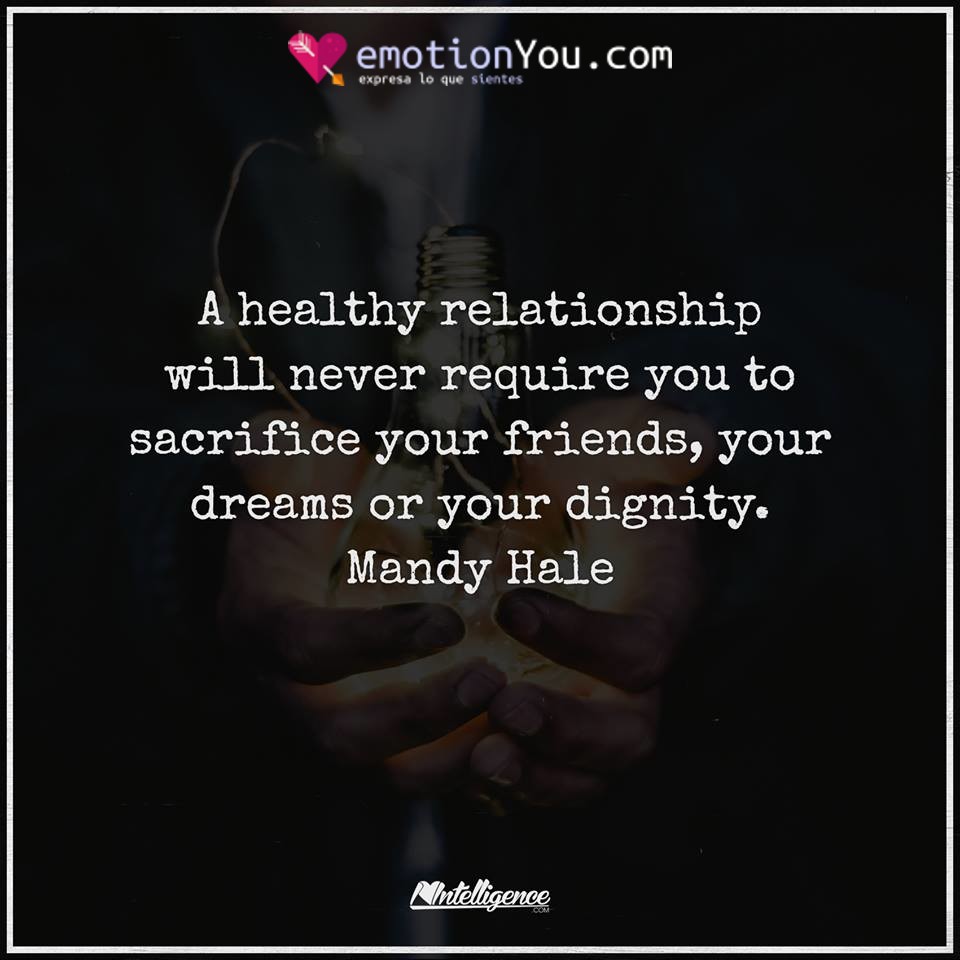 a healthy relationship A healthy relationship friends | Mandy Hale | relationship