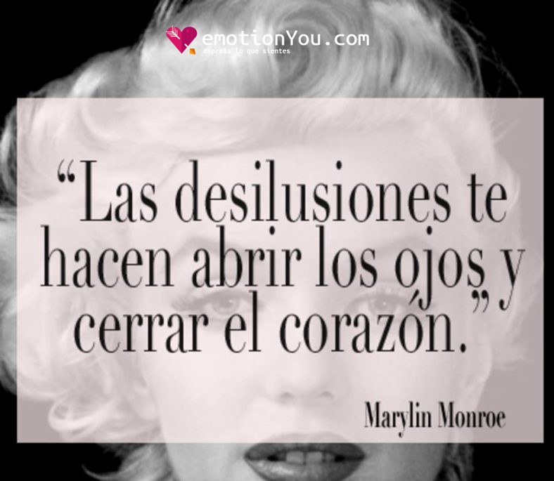 Las desilusiones