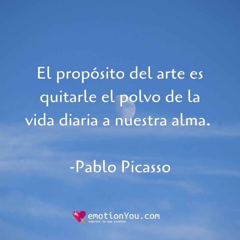 pablo picasso Archives - EmotionYou - Frases de Amor, Piropos, Historias,  Reflexiones