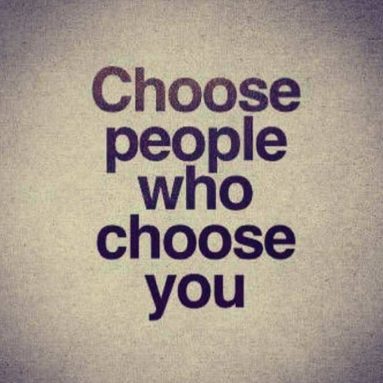 Choose people